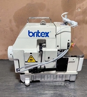 Machine à coudre surjeteuse à trois fils BR-737 avec moteur servo 550w Britex