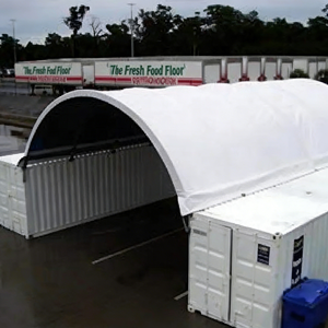 Offre Spéciale – Dôme de Stockage Moderne en Métal et PVC pour Conteneurs Maritimes – Abri Dôme 40 pieds ZK-40 - Product Image 5