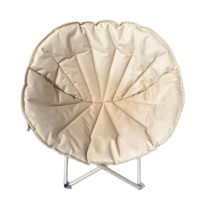 Chaise pliante de style glamping avec cadre métallique haut de gamme et coque rembourrée en coton – Siège portable pour l'intérieur et l'extérieur, idéal pour la maison, le camping et les pique-niques - Product Image 4