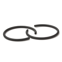 DIN 7993A Black Carbon Steel Round Wire Snap Rings Circlip Retaining Rings for Hole