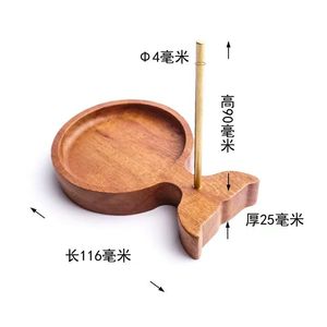 Petit plateau artisanal en bois d'acacia classique pour la vaisselle Design multifonctionnel pour le service des aliments et le stockage à domicile Vente en gros - Product Image 5