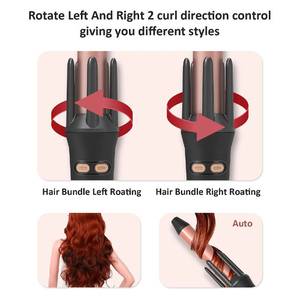 Popular Rizador Automático de Pelo de 25mm <span class=keywords><strong>para</strong></span> <span class=keywords><strong>Ondas</strong></span> Grandes, Rizador de <span class=keywords><strong>Ondas</strong></span> de <span class=keywords><strong>Agua</strong></span>, Estilizador de Calentamiento Rápido - Product Image 5