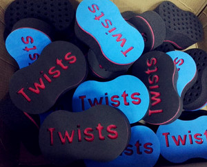 2025 Hot Sale Hair Curl <strong>Twist</strong> <strong>Sponge</strong> 8 Shape with Holes Men's Hair <strong>Twist</strong> <strong>Sponge</strong> - Product Image 3