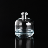 Diffuseur à bâtonnets en verre transparent, ambré ou fumé, compatible avec les bâtonnets en rotin, pour emballage de coffrets cadeaux, approvisionnement en gros, projets créatifs et cadeaux
