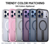Magnetische Koeling Tpu + Pc + Metalen Behuizing Voor 17 Pro Max 15/16 Pro 16e Pantser Ontwerp Draadloze Lading Gaming Beschermhoes