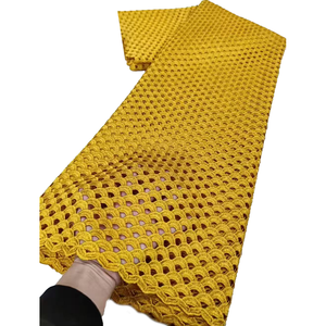 NI.AI Nigerian Guipure Cord Lace <strong>Fabric</strong> 2025 High Quality Pink African <strong>Mesh</strong> Milk Silk Embroidery Lace <strong>Fabric</strong> Women - Product Image 5