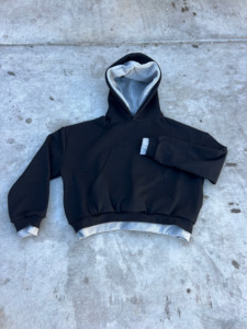 Sudadera Personalizada de Alta Calidad, Corte Holgado y Recortado, 100% Algodón, con Doble Capucha <span class=keywords><strong>Grande</strong></span> - Product Image 3