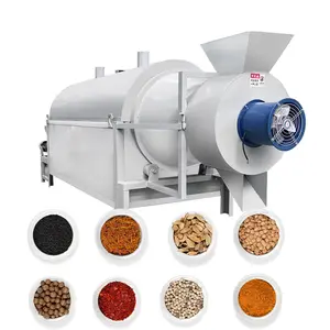 2024 New Advanced Biomass Wood Sawdust Dryer Rotary Drum Dryer Wood Chips Drying Machine