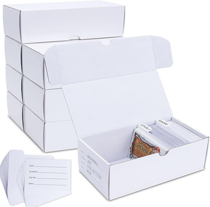 Custom Rigid Trading Card <b>Storage</b> <b>Box</b> with Corrugated <b>Cardboard</b> Handmade Design - Product Image 1