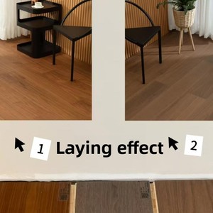 Suelo de Parqué de Roble Blanco de Ingeniería Multicapa de Diseño Moderno, Forma de Espiga, Tecnología Alemana, Instalación con Clic, Suave - Product Image 6
