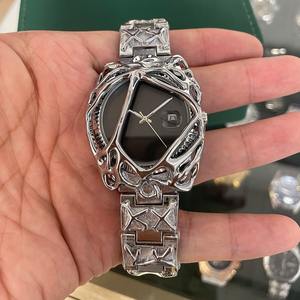 Orologio di Lusso da Uomo <span class=keywords><strong>Spider</strong></span> Web, Movimento al Quarzo Semplice, Acciaio Inossidabile Impermeabile con Display Data - Product Image 2