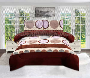 Gran oferta, juego de edredón Borrego de 3 uds para invierno, edredón tamaño cama King de California para clima frío, edredón estampado listo para enviar - Product Image 3