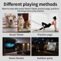 Android LCD film TV 1080P Wifi meilleur Mini projecteur pour la maison téléphone Portable Home cinéma vidéo Smart Android projecteur