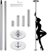 Poteau de danse professionnel à domicile filature pôle statique tube de danse pôle de strip-teaseuse pour débutant