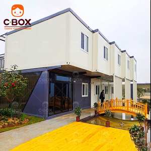 Casa Contenedor Prefabricada de Acero con Paneles Sándwich, Casa Móvil de Lujo Cbox de 20 pies, Casas de Jardín, Apartamento de Patio - Product Image 2