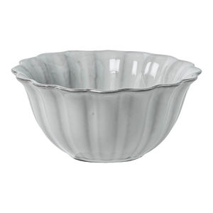 Un bol en céramique à salade en dentelle simple pour servir des nouilles à la maison ou au dîner - Product Image 1