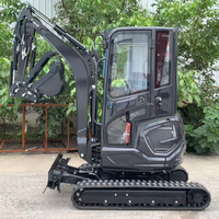 Mini-excavatrice à chenilles multifonctionnelle avec moteur Euro 5 CE EPA, hydraulique, pour travaux agricoles, livraison gratuite, en vente