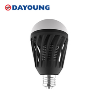 Pour Dayoung 365nm UV LED 2-en-1 électrique moustique tueur lampe Rechargeable lumière chaude insecte tueur ampoule brevet en attente antiparasitaire