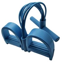 Nuevas Bandas de Resistencia para Yoga y Ejercicios de Pedales, de Látex/TPE, con 4 o 6 Tubos, Antideslizantes, de NBR o EVA, para Ejercicios de Abdominales