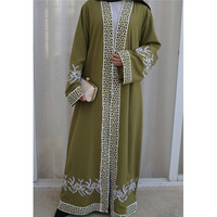 Robe musulmane pour femmes personnalisée, jupe, logo personnalisé, polyester, service OEM, robe musulmane noire