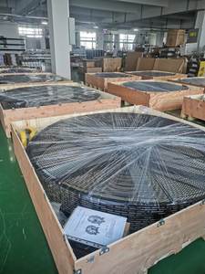 1.9M 6FT grande flusso d'aria Free Standing HVLS movimento in acciaio inox palestra ventilatore mobile 220V ventilatore mobile - Product Image 5