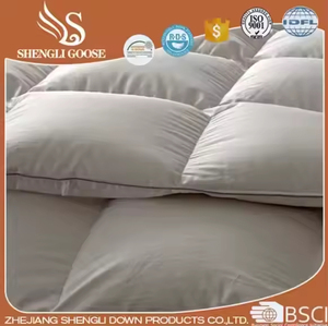 King Queen <strong>Double</strong> Custom Size Duck Down Quilt <strong>Feather</strong> Filling <strong>Duvet</strong> All Season Comforter Breathable Down Quilt - Product Image 5