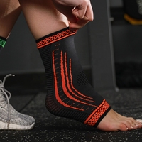 Attelle de cheville élastique universelle VBOSI pour le sport, la gym, la course à pied, la randonnée, le basketball, confort et soutien de compression supérieurs