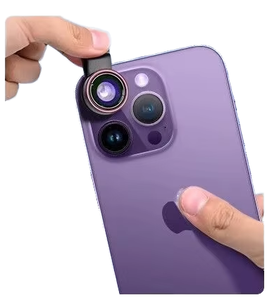 Professionnel HD Vidéo <span class=keywords><strong>Photo</strong></span> Shooting Lentille Externe Téléphone Portable Grand Angle Fisheye <span class=keywords><strong>Macro</strong></span> Portée - Product Image 6