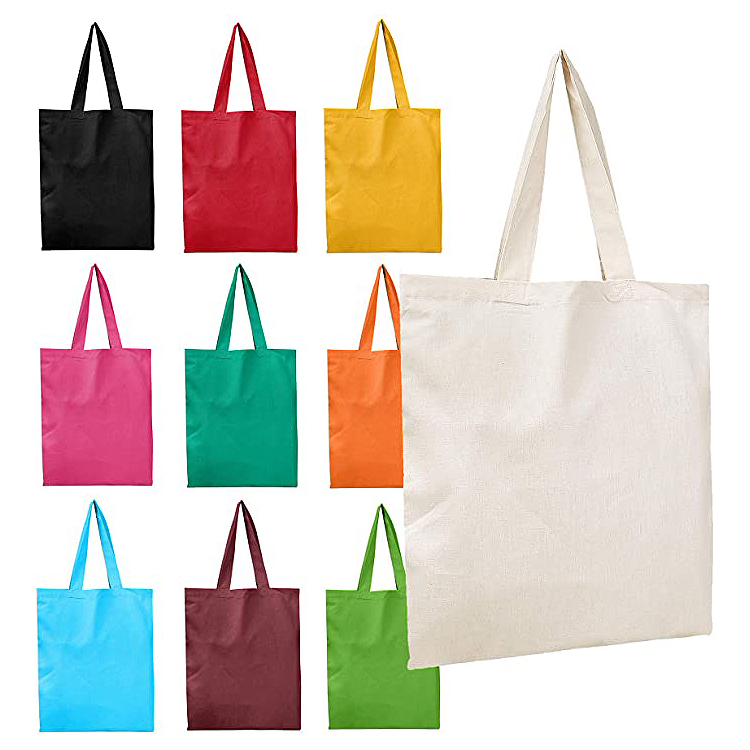 Environmentally friendly materials golf canvas cotton tote bag