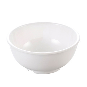 ชามเมลามีนสีขาวทรงกลมยี่ห้อ Yangge Art Tableware สำหรับใส่โจ๊ก ข้าว ใช้ในร้านอาหารและที่บ้าน สามารถวางซ้อนกันได้ - Product Image 5