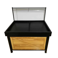 Hete Verkopende Metalen Vitrine Rack Supermarkt Groente En Fruit Display Plank