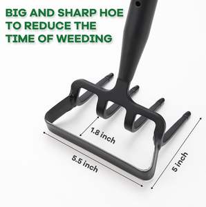 เครื่องมือทำสวนแบบ2-in-1สำหรับงานหนัก62นิ้วมีด้ามยาวปรับได้ - Product Image 4