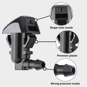 Phía Trước Kính Chắn Gió Wiper Máy Giặt Mui Xe Thiết Lập Phun Vòi Phun Cho Jeep Wrangler Jk 07-17, Với Ống - Product Image 2