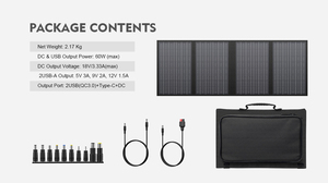 Có thể gập lại năng lượng mặt trời gấp Bảng điều khiển năng lượng mặt trời di động bảng điều khiển năng lượng mặt trời <span class=keywords><strong>Kit</strong></span> 100W 200W nhà máy điện năng lượng mặt trời bảng điều khiển cho Nướng Ngoài Trời - Product Image 4