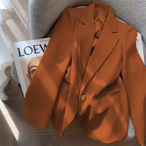 Hochwertige neue Damenmode Jacke Top Revers Kragen Knopf <span class=keywords><strong>Blazer</strong></span> Top <span class=keywords><strong>Plus</strong></span> <span class=keywords><strong>Size</strong></span> Weibliche Elegante Anzug Mantel - Product Image 5