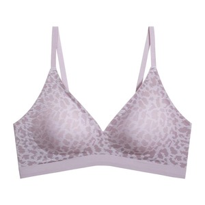 Sexy báo in liền mạch Áo ngực push-up không dây Side hỗ trợ chống chảy xệ thoải mái cộng với sizesmall ngực của phụ nữ áo ngực cup - Product Image 1