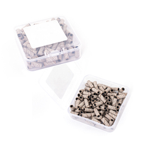 Lot de 100 embouts de ponçage professionnels pour ongles, personnalisables, pour manucure et pédicure, mini-bandes de ponçage en papier de verre pour perceuse à ongles électrique Zebra