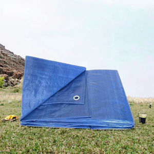 Lona de PE azul ligera, fácil de instalar y transportar, para cubrir. - Product Image 3