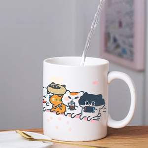 Mug en céramique blanc de 11 oz pour sublimation, tasse à café, mug personnalisé en céramique, revêtement blanc - Product Image 3