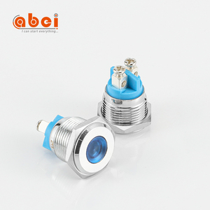 Abei Có Dây Không Thấm Nước IP67 IP65 <span class=keywords><strong>6Mm</strong></span> 8Mm 10Mm 12Mm 16Mm 19Mm 22Mm 25Mm Kim Loại <span class=keywords><strong>LED</strong></span> Chỉ Số Đèn Ánh Sáng - Product Image 5