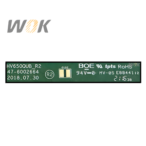 MOQ 17 piezas 32 43 55 65 <span class=keywords><strong>75</strong></span> pulgadas HV650QUB-F90 Pantalla LCD de celda abierta de repuesto para reemplazos de pantallas de <span class=keywords><strong>TV</strong></span> <span class=keywords><strong>Samsung</strong></span> BOE para Smart <span class=keywords><strong>TV</strong></span> - Product Image 6