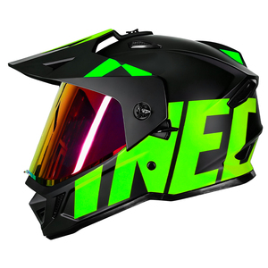 Venta Directa de Fábrica, Cascos de Motocicleta de Seguridad para Hombre, Cascos de Motocross con Doble Visera, Certificación DOT - Product Image 4