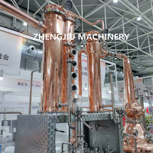 1000L+1000L Double Pots Alcohol Distiller Multifunction Still Whisky Vodka Brandy Distillery Equipment Distiller Making <strong>System</strong>