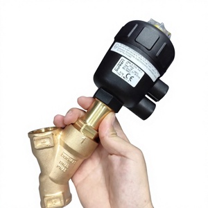 Original Burkert Pneumatic Angle Seat Valve 00178687 DN20 Threaded SS316 <b>PTFE</b> Seal for Water Steam Chemical - Product Image 2