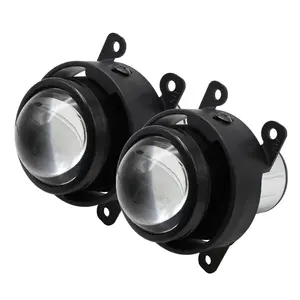 Taochis Car 2.5英寸Bi氙气投影仪镜头套件H11雾灯，用于雷诺Megane Scenic Koleos Latitude Fluence雾灯