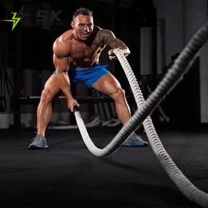 Skfitness-เชือกต่อสู้ไนลอนใช้สำหรับการออกกำลังกายและการฝึกความแข็งแรงของแกนกลางสำหรับเทคนิคการต่อสู้และการขว้างปา MMA - Product Image 1