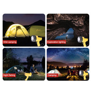 Bombilla de largo alcance recargable, lámpara de luz brillante de 1800 lúmenes, Mini Linterna de mano - Product Image 6