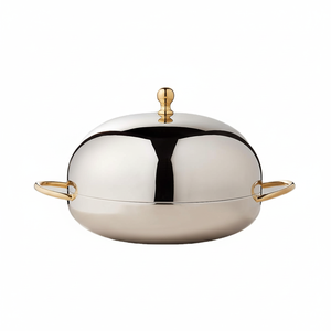 Cuenco decorativo para servir frutas de último diseño, acabado brillante, decoración de mesa de fiesta de cena de Hotel, utensilios de cocina - Product Image 1