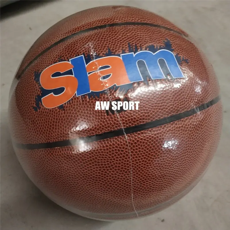 2024 hot sell Good quality Custom Pu leather Standard size 7 basketball with bag and pump training basketball come with net