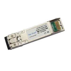 ตัวรับส่งสัญญาณใยแก้วนำแสงแบบ Single Fiber SFP+ 10g ระยะ 10 กม. 20 กม. 40 กม. 60 กม. 80 กม. 100 กม. SMF TSFP+-10G-XXX 10g Bidi SFP - Product Image 2